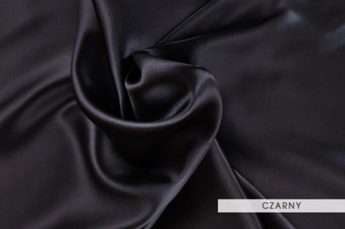 Poszewka Jedwabna 70x80 Czerń - 19 mm