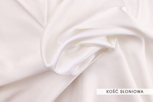 Prześcieradło jedwabne bez gumki 180x275 Kość Słoniowa