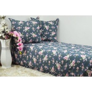 Pościel z Kory na zamek 160x200 Kwiaty V2