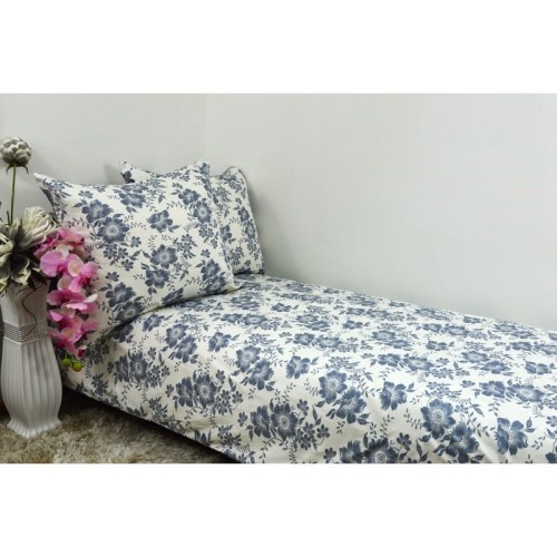 Pościel Bawełniana 140x200 Kwiatowe wzory