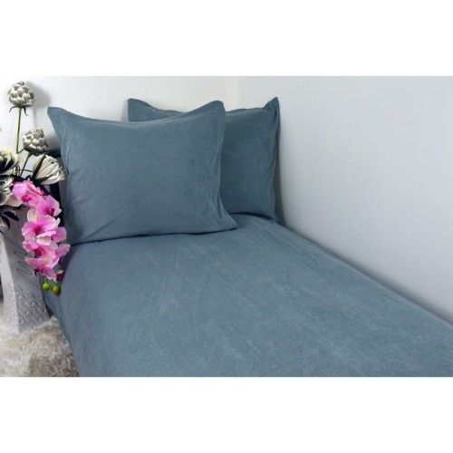 Pościel frotte 160x200 kolor szary