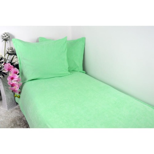 Pościel frotte 160x200 kolor seledyn