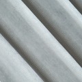 Zasłona o strukturze sztruksu z połyskiem 140X250 Ibbie V3 Srebrny