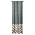 Zasłona welwetowa na przelotkach 140x250 D91 Gina Stal