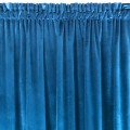 Zasłona z Welwetu Na Taśmie 140X300 Samanta Granatowy
