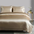 Pościel Jedwabna 200x220 Light Carmel