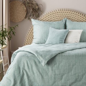 Terra Collection Pościel bawełniana Eurofirany z ozdobnym przeszyciem 220x200 Monte 8