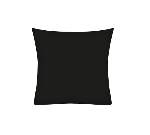 Poszewka jersey na poduszkę 40x40 Czarny