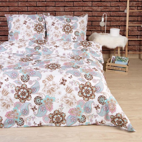 Pościel Ranforce w Pastelowych Barwach 200x220 Marley Cottonlove Exclusive