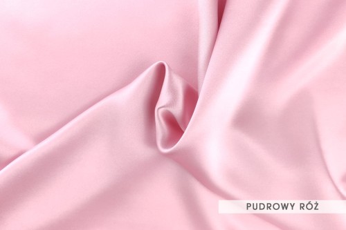 Poszewka Jedwabna 40x40 - Pudrowy róż 19 mm