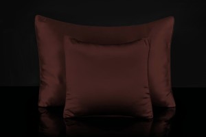 Poszewka Jedwabna 40x40 - Dark Chocolate