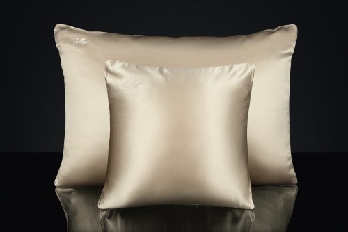 Poszewka Jedwabna 40x40 - Light Caramel