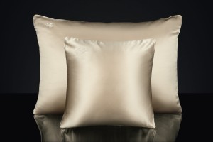 Poszewka Jedwabna na Poduszkę 40x60 - Light Caramel