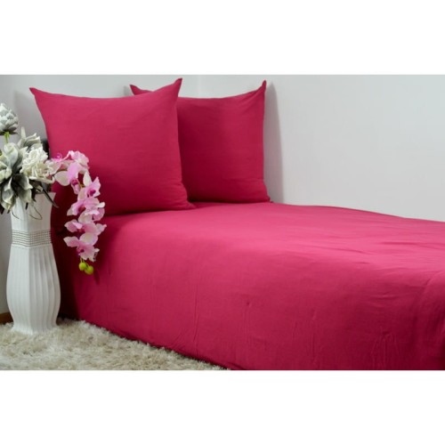 Pościel Jersey 160x200 Bordo