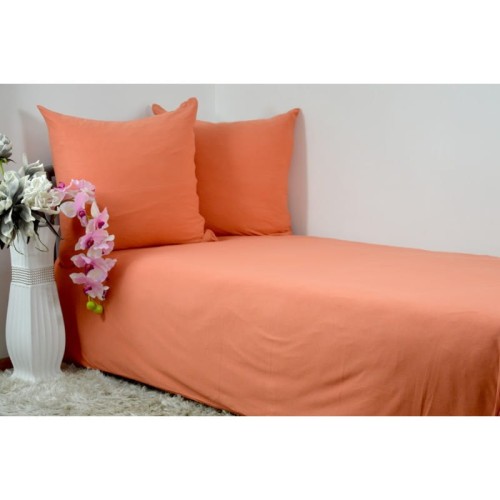 Pościel Jersey 140x200 Ceglaty