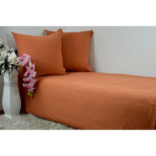 Pościel Jersey 180x200 Rudy