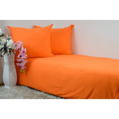 Pościel Jersey 180x200 Pomarańcza