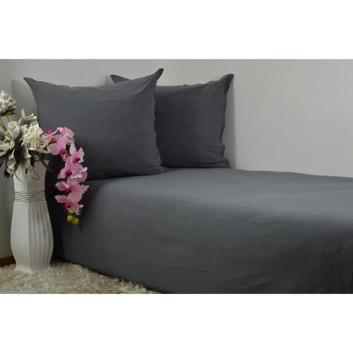 Pościel Jersey 180x200 Antracyt