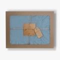 Pościel Bawełniana Blue 200x220 STONEWASHED