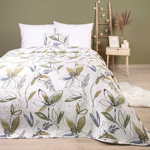 Narzuta na Łóżko drukowana 170x210 Flori