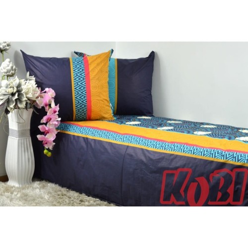 Pościel bawełniana 200x220 Zdobiona abstrakcyjnym wzorem