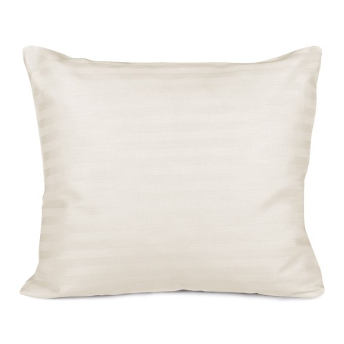 Poszewka satyna bawełniana 70x80 CIZGILI CREAM