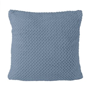 Poszewka żakardowa 40x40  Amorro JASNY BŁĘKIT