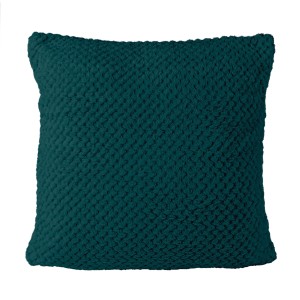 Poszewka żakardowa 40x40  Amorro PETROL