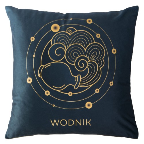 Poszewka dekoracyjna 40x40 Znak Zodiaku Wodnik