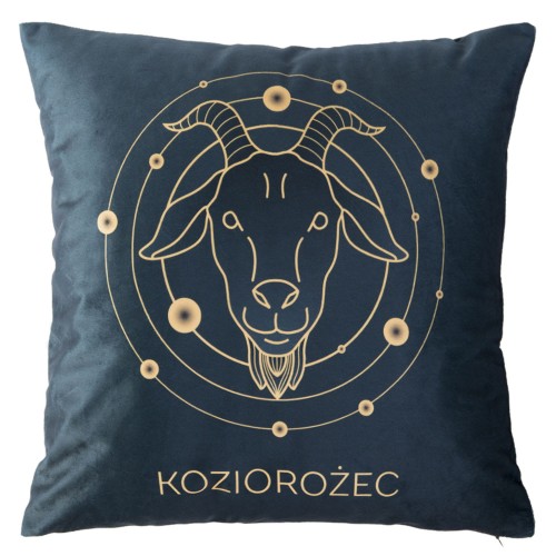 Poszewka dekoracyjna 40x40 Znak Zodiaku Koziorożec