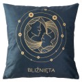 Poszewka dekoracyjna 40x40 Znak Zodiaku Bliżnięta