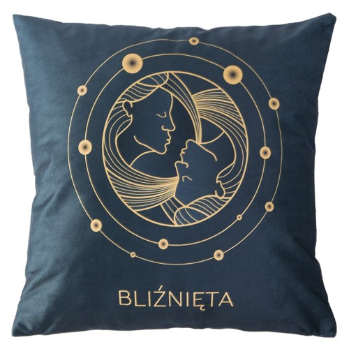 Poszewka dekoracyjna 40x40 Znak Zodiaku Bliżnięta