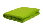 Prześcieradło frotte bez gumki rozmiar 140x200 limonka