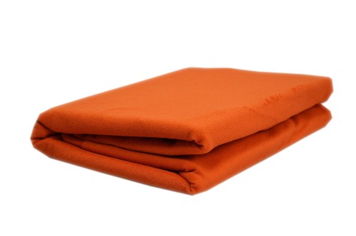 Prześcieradło frotte bez gumki rozmiar 200x220 ceglaty