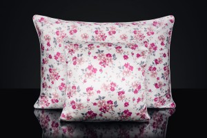 Poszewka ornamentowa jedwabna 40x40 Romantic Story