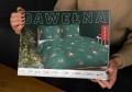 Pościel świąteczna 220x200 Skrzaty Zielona