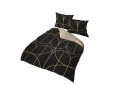 Pościel 3D 160x200 Mikrofibra Geometryczna