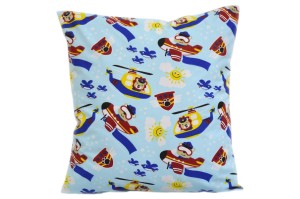 Poszewka bawełniana 40x40 samoloty