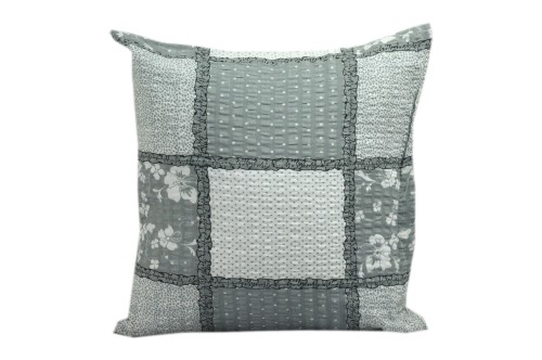 Poszewka z kory 40x40 Szara Elegancja