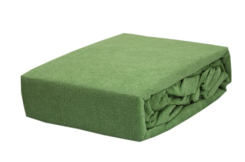 Prześcieradło frotte z gumką 60x120 mięta