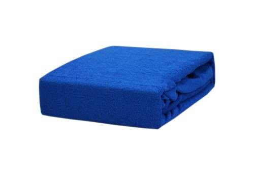 Prześcieradło frotte z gumką 60x120 chaber