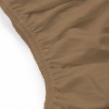 Prześcieradło jersey z elastanem z gumką 140x200 Brąz