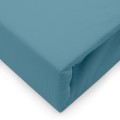 Prześcieradło jersey z elastanem z gumką 140x200 Niebieski