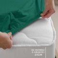 Prześcieradło jersey z elastanem z gumką 200x220 Zieleń