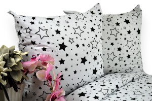 Pościel Bawełniana 140x200 Gwiazdki v3