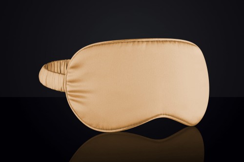 Jedwabna opaska na oczy 9x21 - Gold