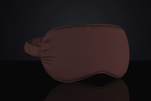Jedwabna opaska na oczy 9x21 - Dark Chocolate