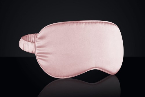 Jedwabna opaska na oczy 9x21 - Powdery Pink