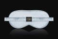 Jedwabna opaska na oczy 9x21 - Grey Blue
