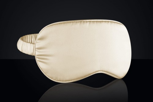 Jedwabna opaska na oczy 9x21 - Beige